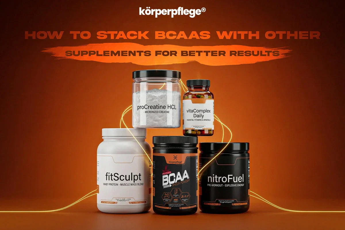 How to Stack BCAAs With Other Supplements for Better Results