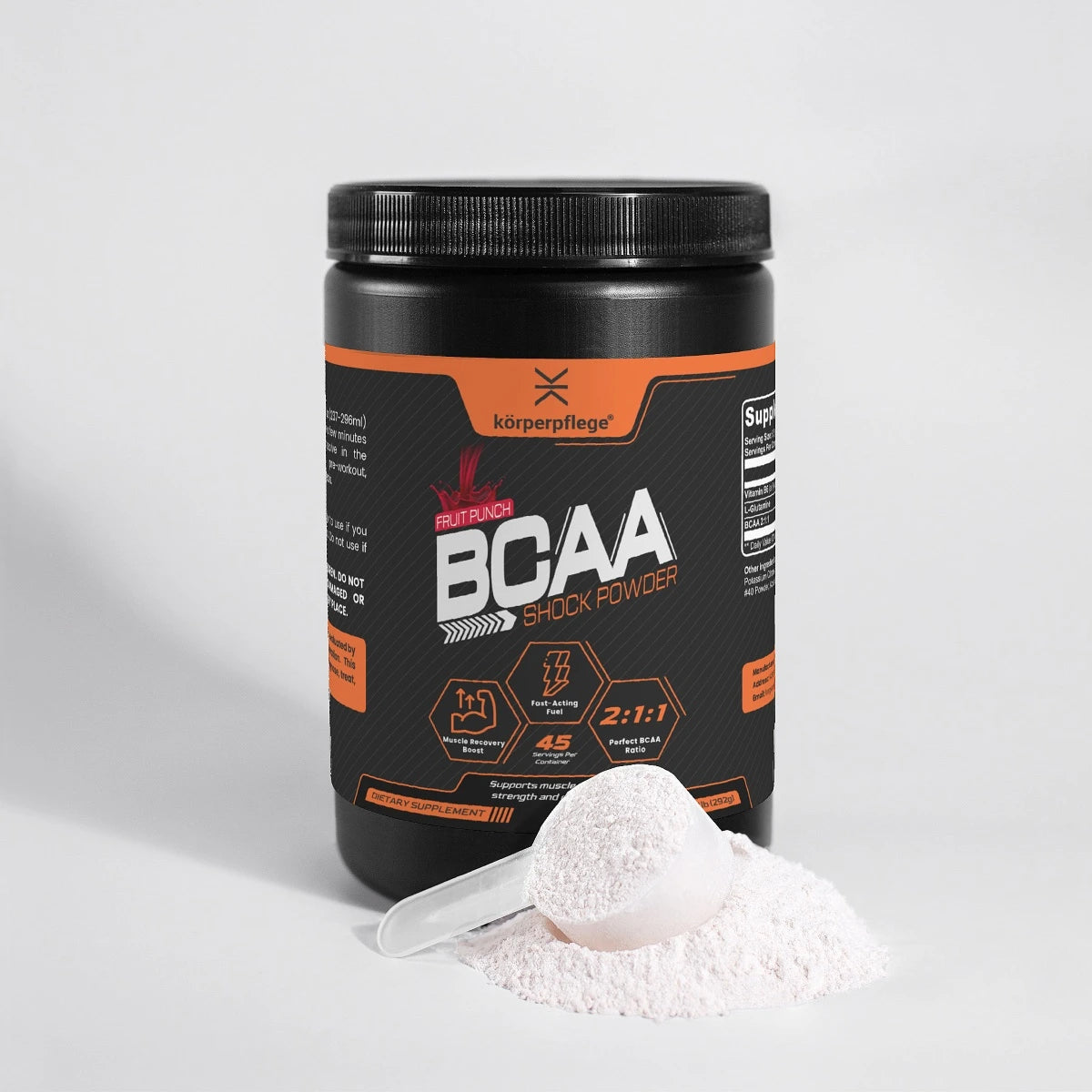 BCAA Shock Powder (Fruit Punch)