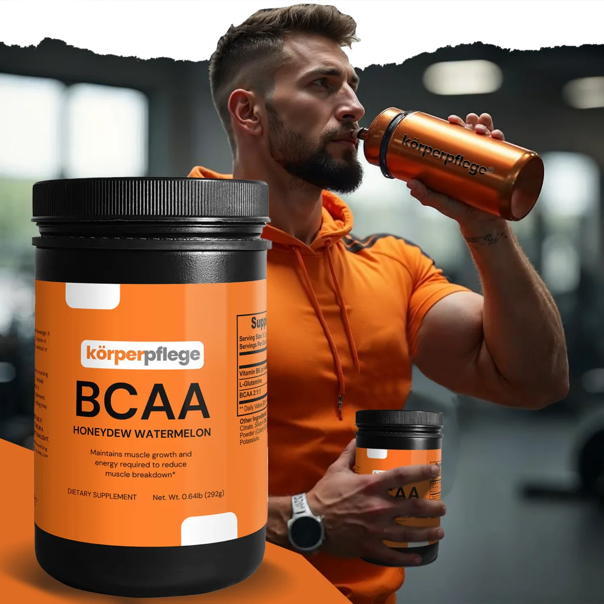 BCAA Post Workout Powder (Honeydew/Watermelon)