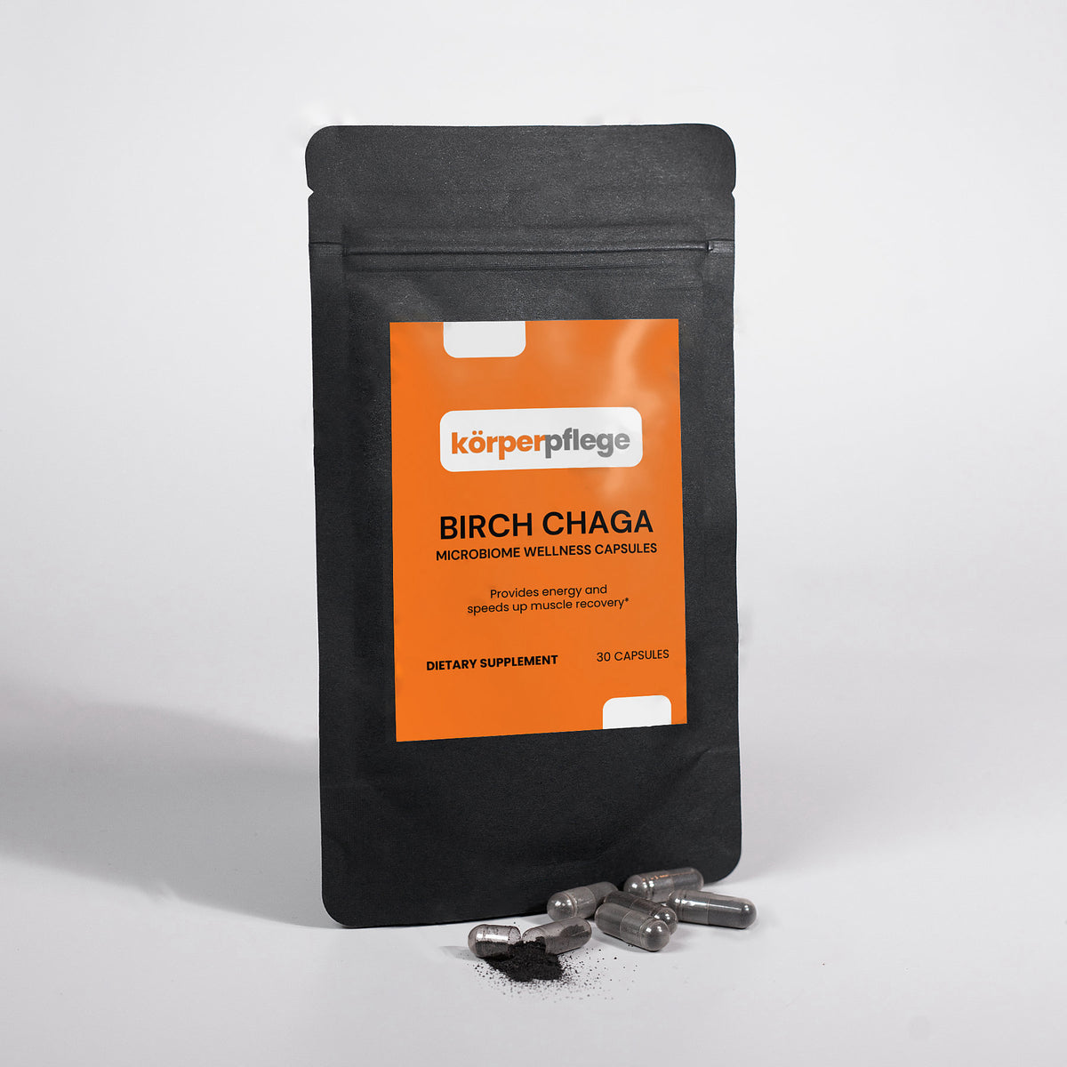 Birch Chaga Microbiome Wellness Capsules – Korperpflege